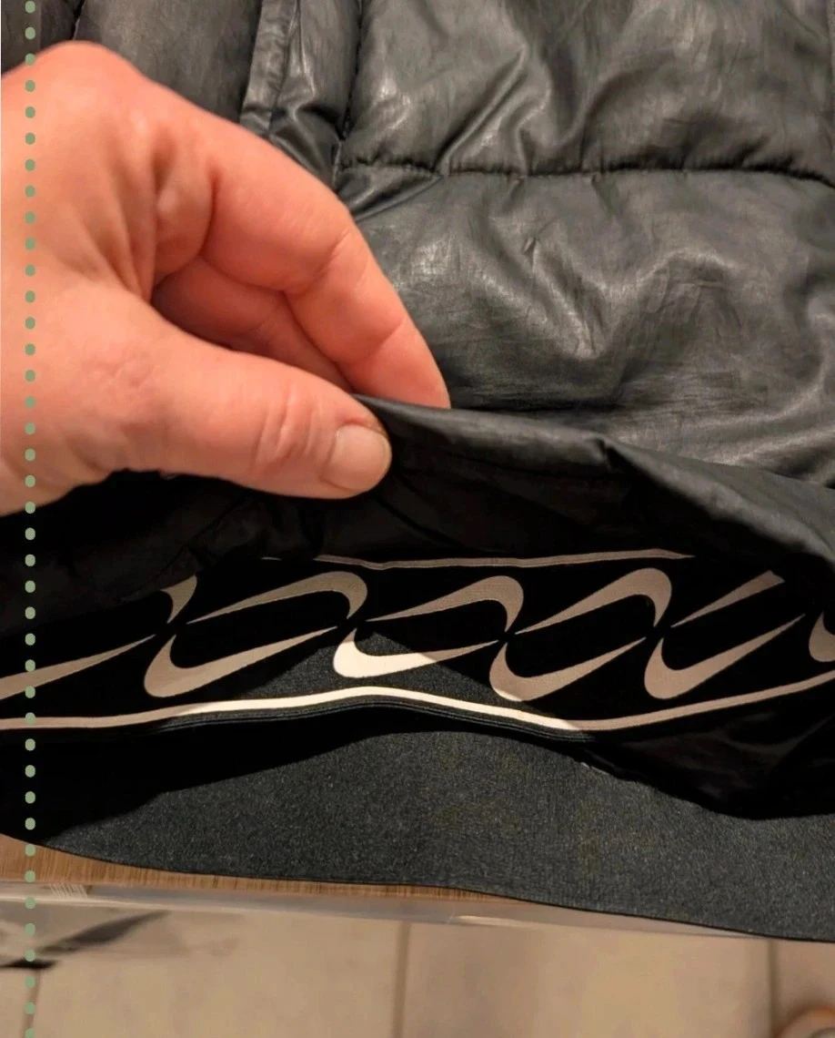 Magnífica chaqueta acolchada negra Nike Therma-FIT - Capucha - Talla XS – photo 12